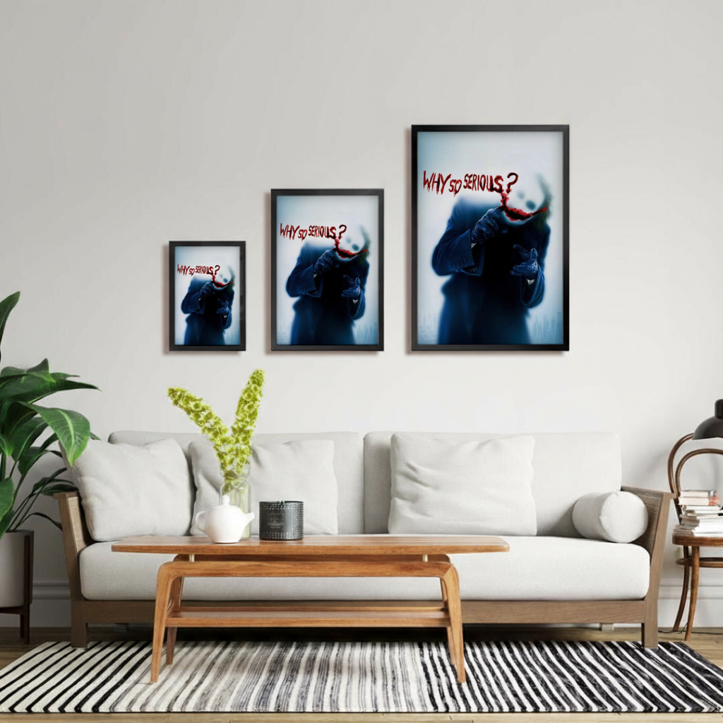 Joker "Why so Serious?" Poster
