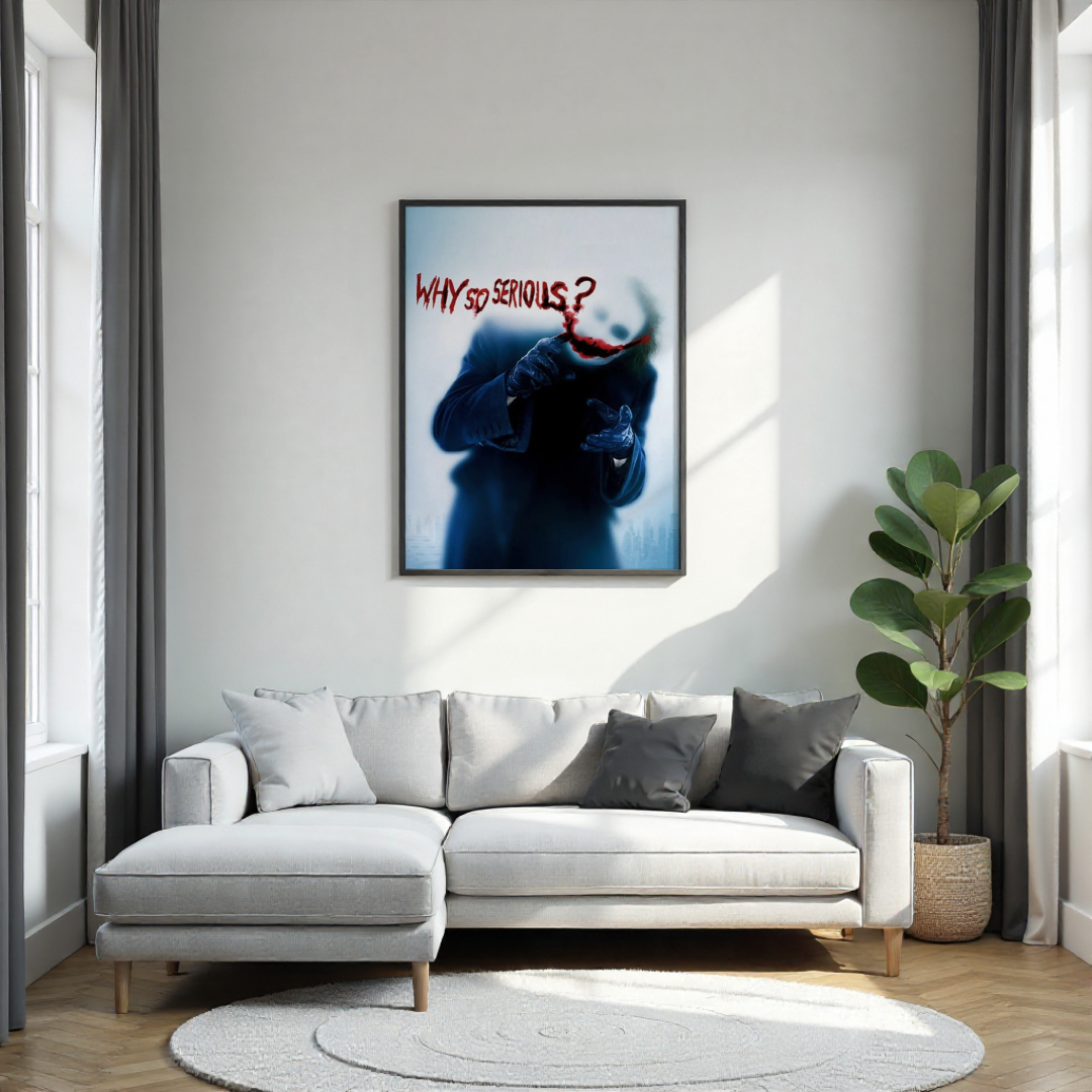 Joker "Why so Serious?" Poster